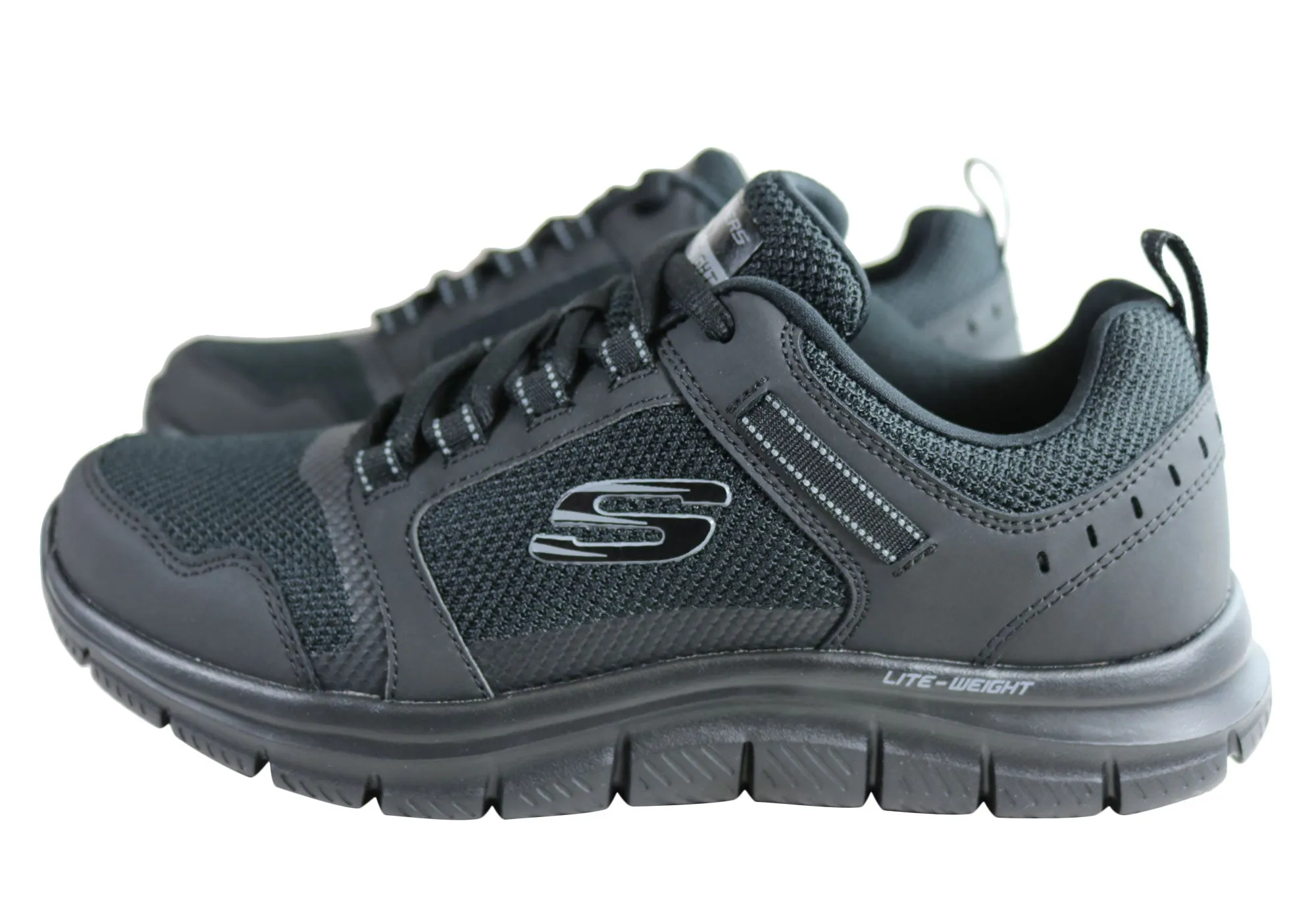 Skechers Herren Track Knockhill Bequeme Memory Foam Schuhe Skechers Schuhe