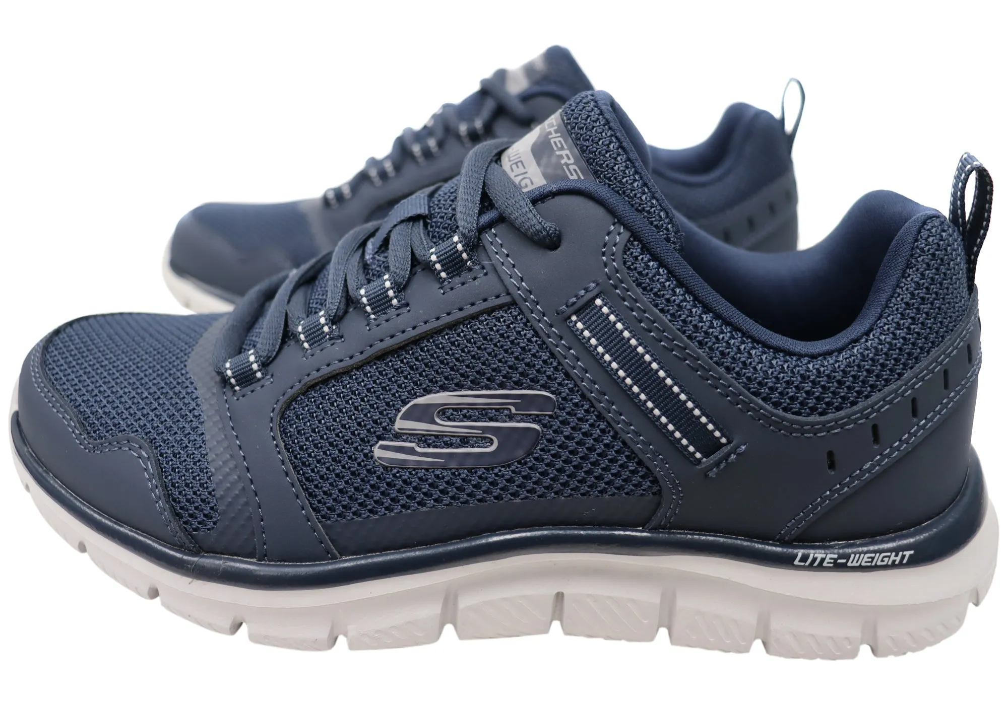 Skechers Herren Track Knockhill Bequeme Memory Foam Schuhe Skechers Schuhe