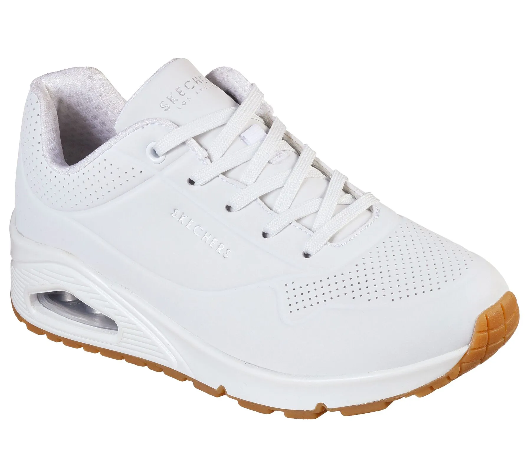Skechers Shoes Uno - Stehen auf Luft WHT