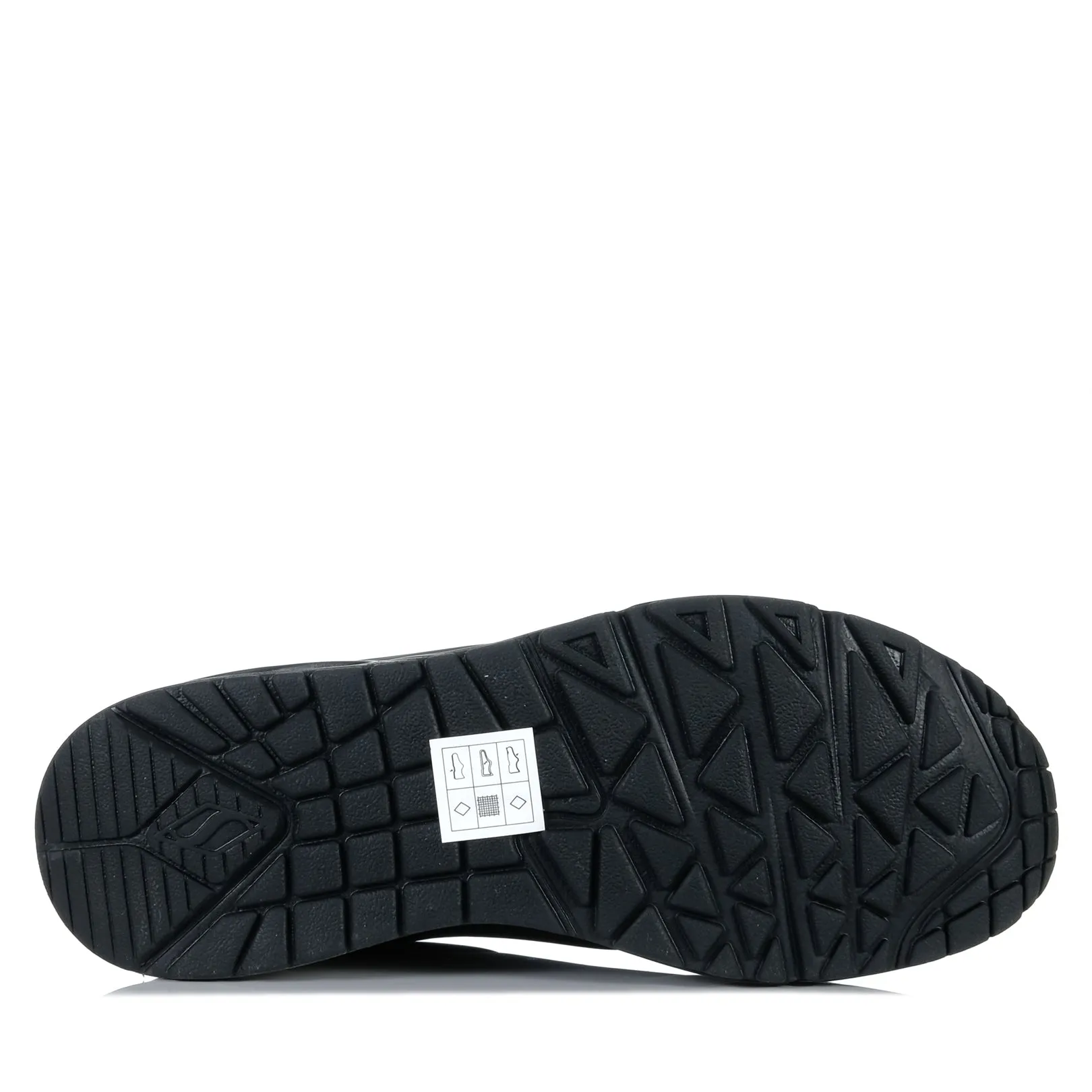Skechers Uno - Stand On Air 73690 Schwarz/Schwarz Schuhe_Skechers