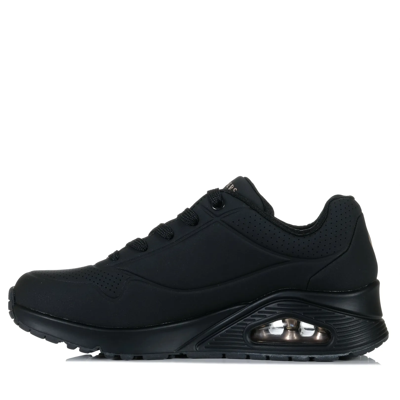 Skechers Uno - Stand On Air 73690 Schwarz/Schwarz Schuhe_Skechers