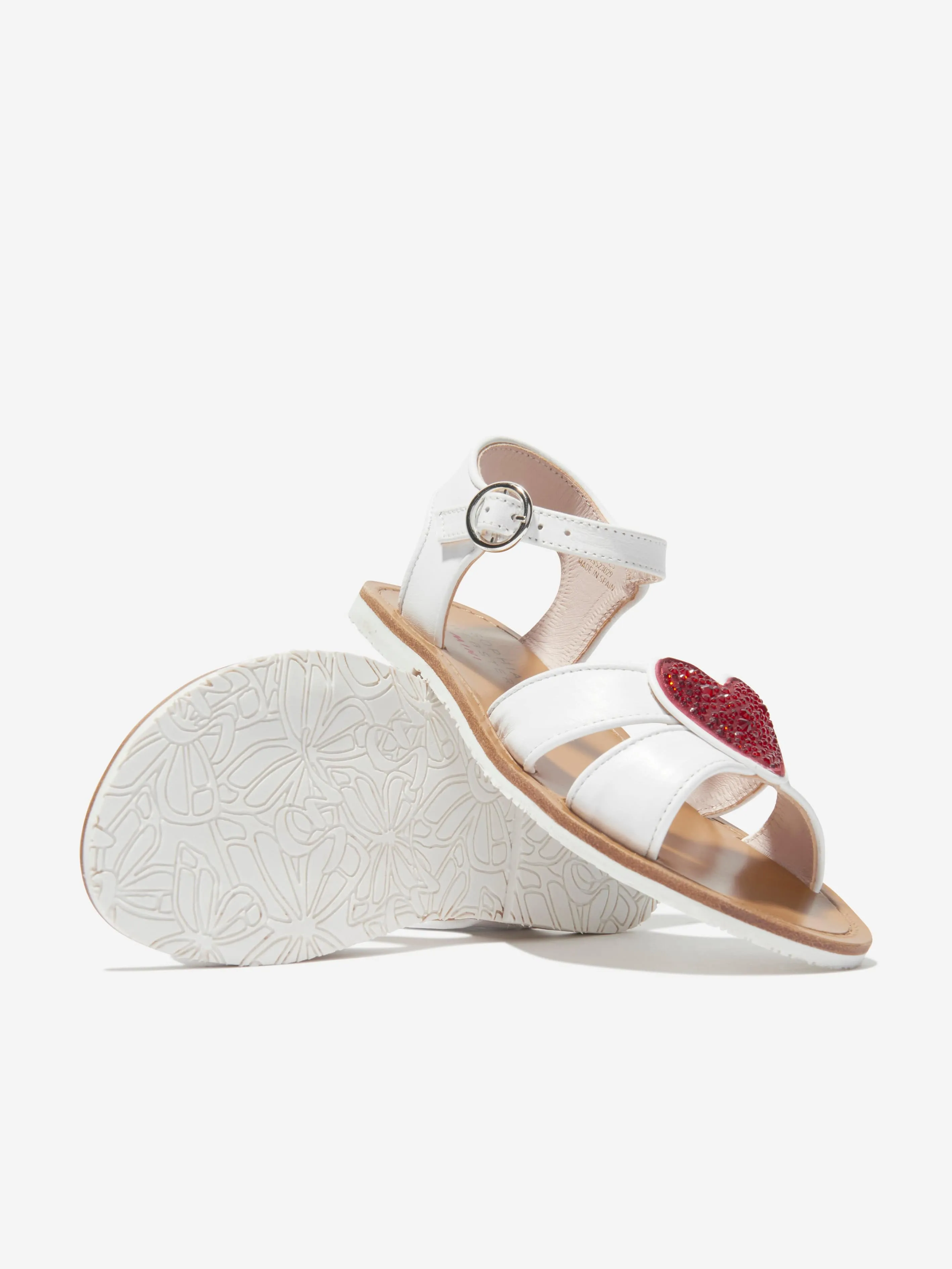 Sophia Webster Mädchen Amora Sandalen in Weiß