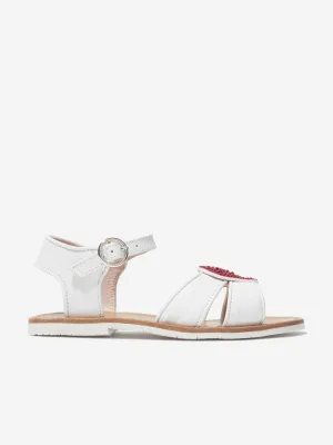 Sophia Webster Mädchen Amora Sandalen in Weiß
