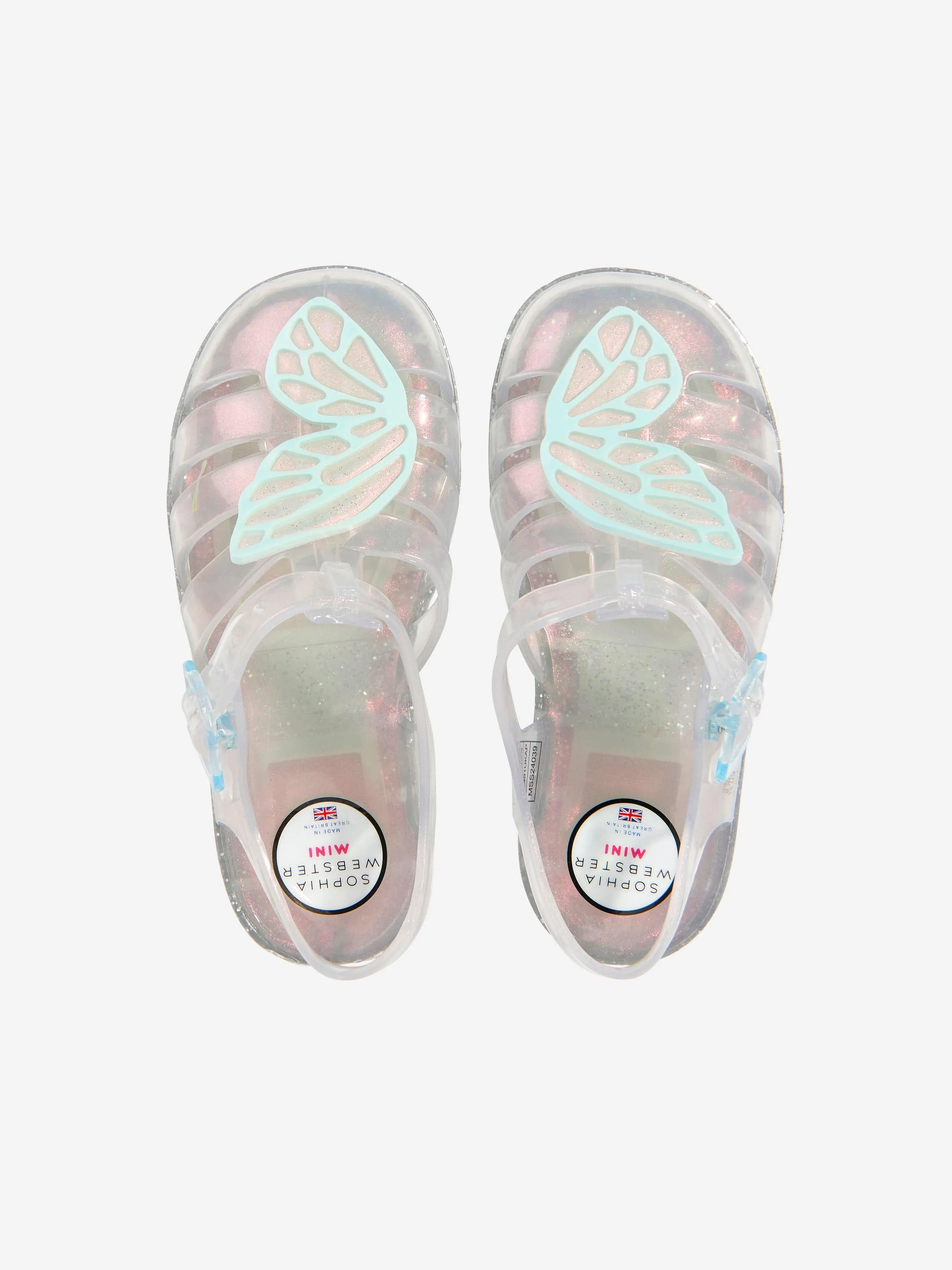 Sophia Webster Mädchen Schmetterling Gelee Sandalen in Mehrfarbig