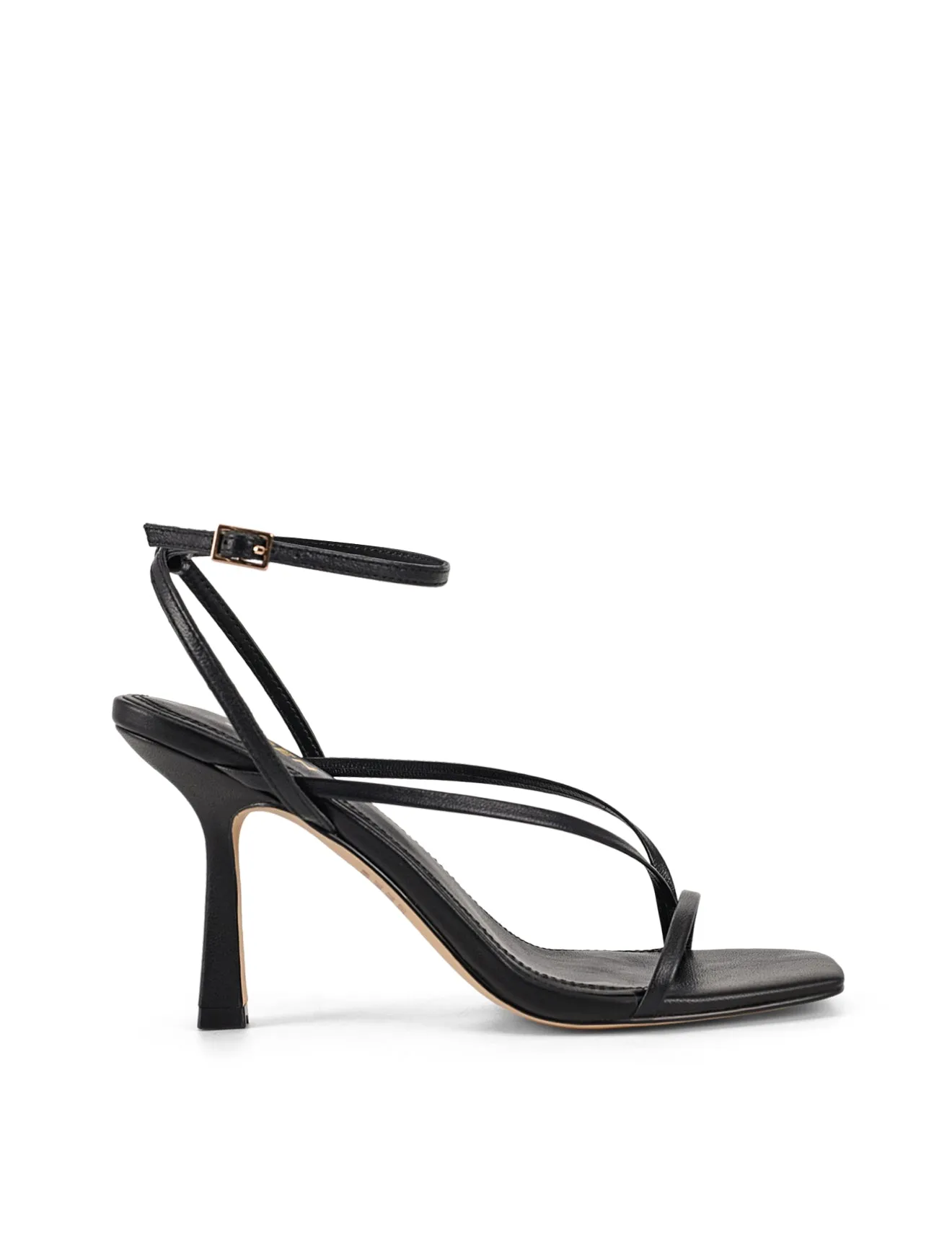 Spice Riemchensandalen - Schwarzes Leder