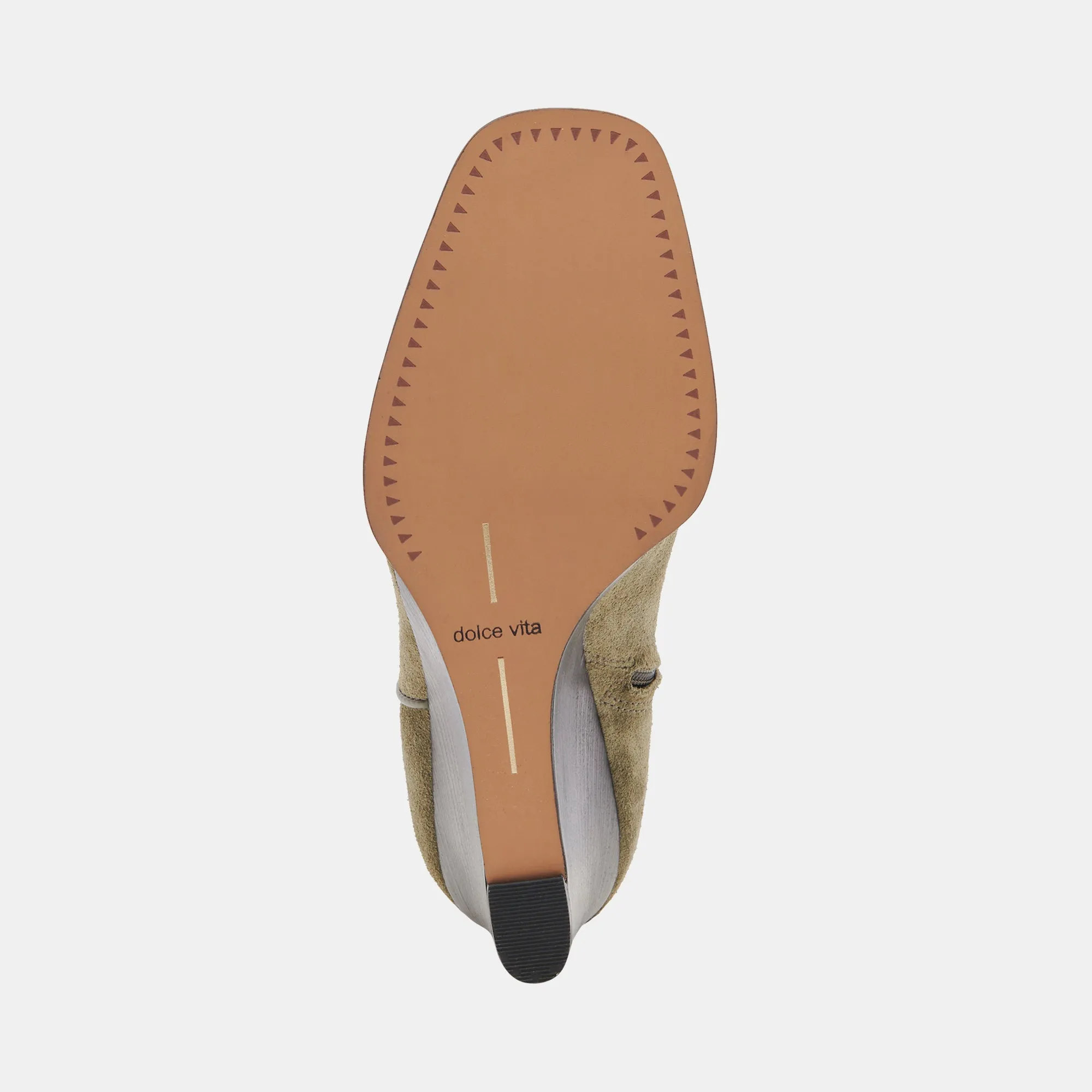 SUSANN STIEFELETTEN AUS MOOSVELOURS