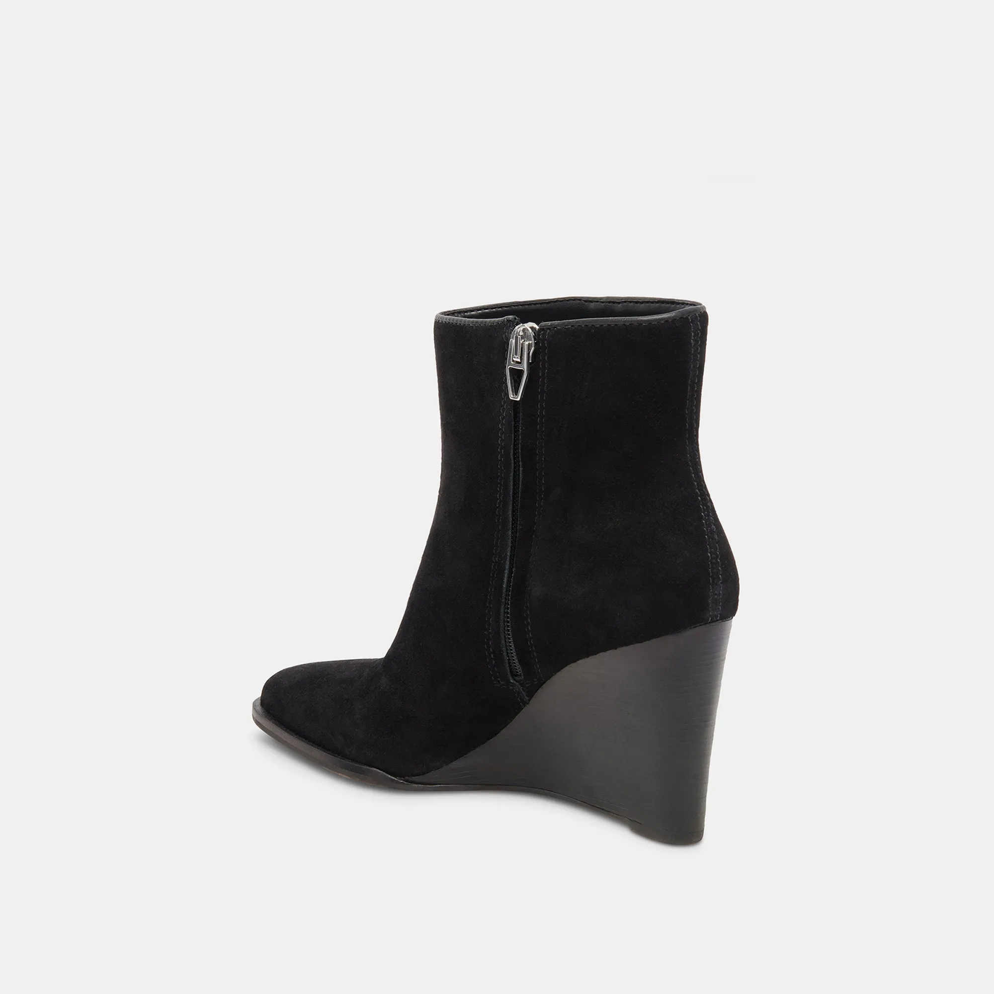 SUSANN WEITE STIEFELETTEN ONYX WILDLEDER