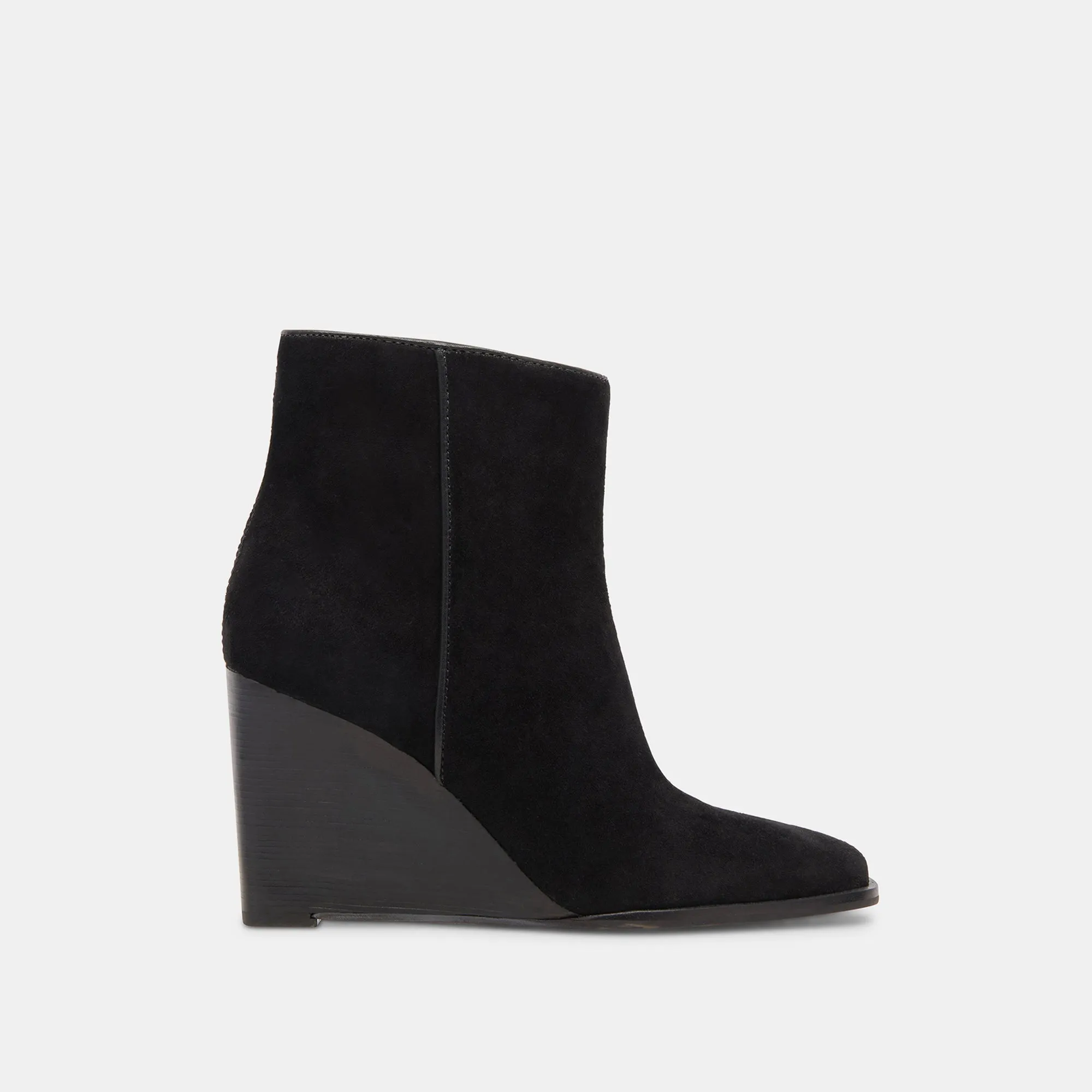 SUSANN WEITE STIEFELETTEN ONYX WILDLEDER
