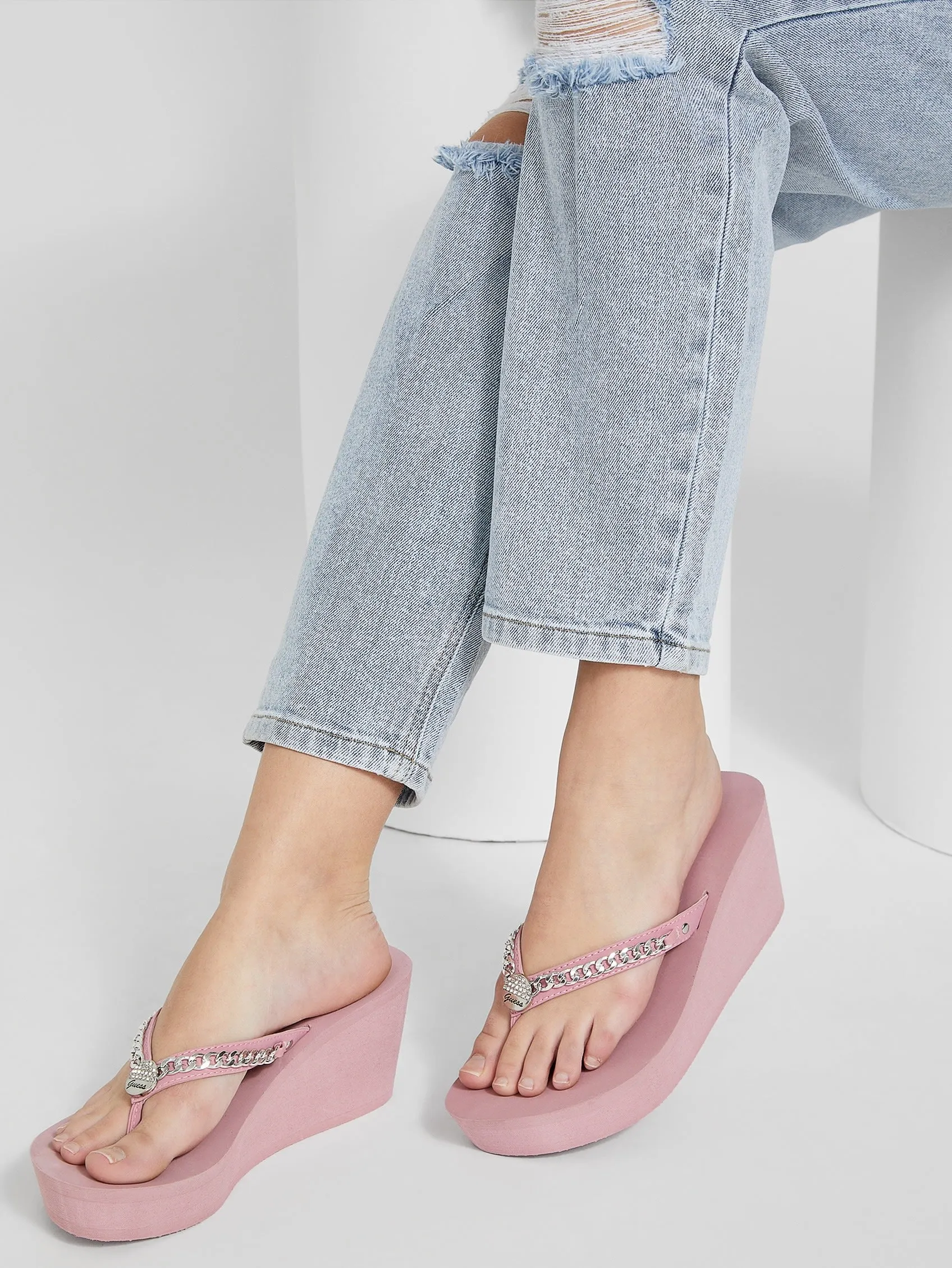 Swing Chain Keil Flip-Flops Hey Dude Schuhe
