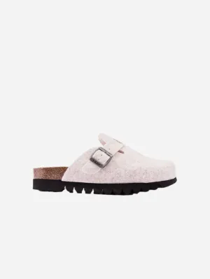 Taro Damen-Fußbett Vegan Sandalen | Weiß