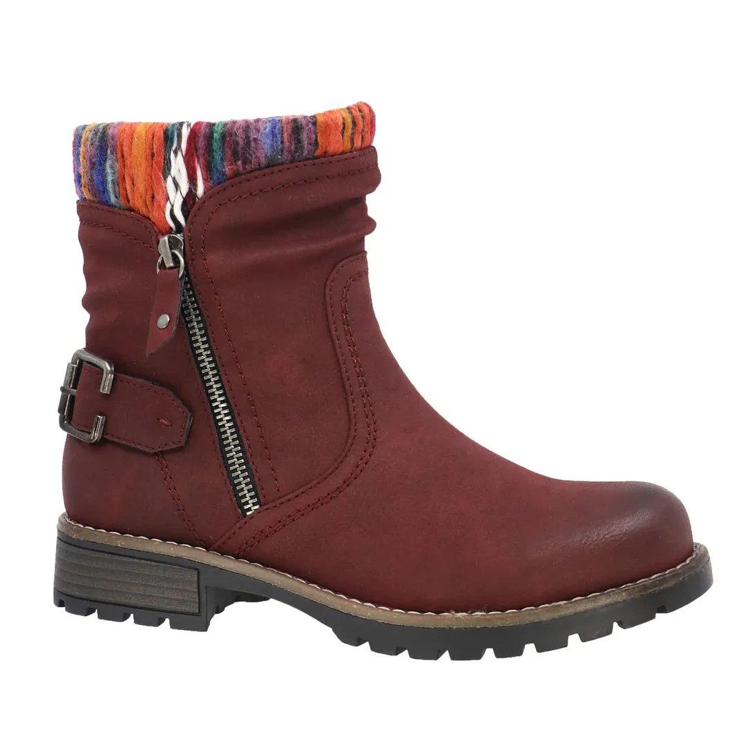 TAXI Schuhe Serena-01T Burgunderrot
