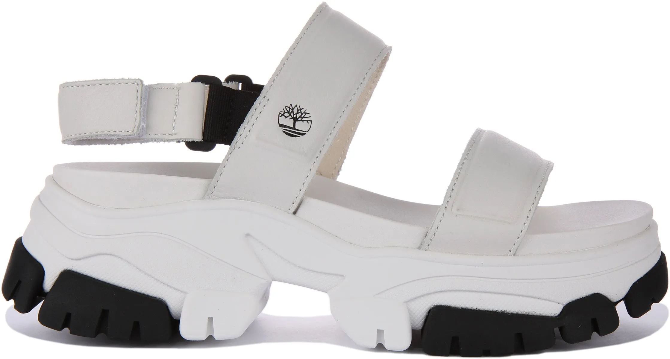 Timberland A5Usm Adley Way In Weiße Plateau-Sandalen Schuhe Timberland