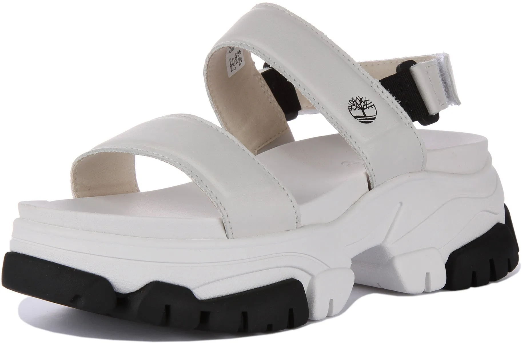 Timberland A5Usm Adley Way In Weiße Plateau-Sandalen Schuhe Timberland