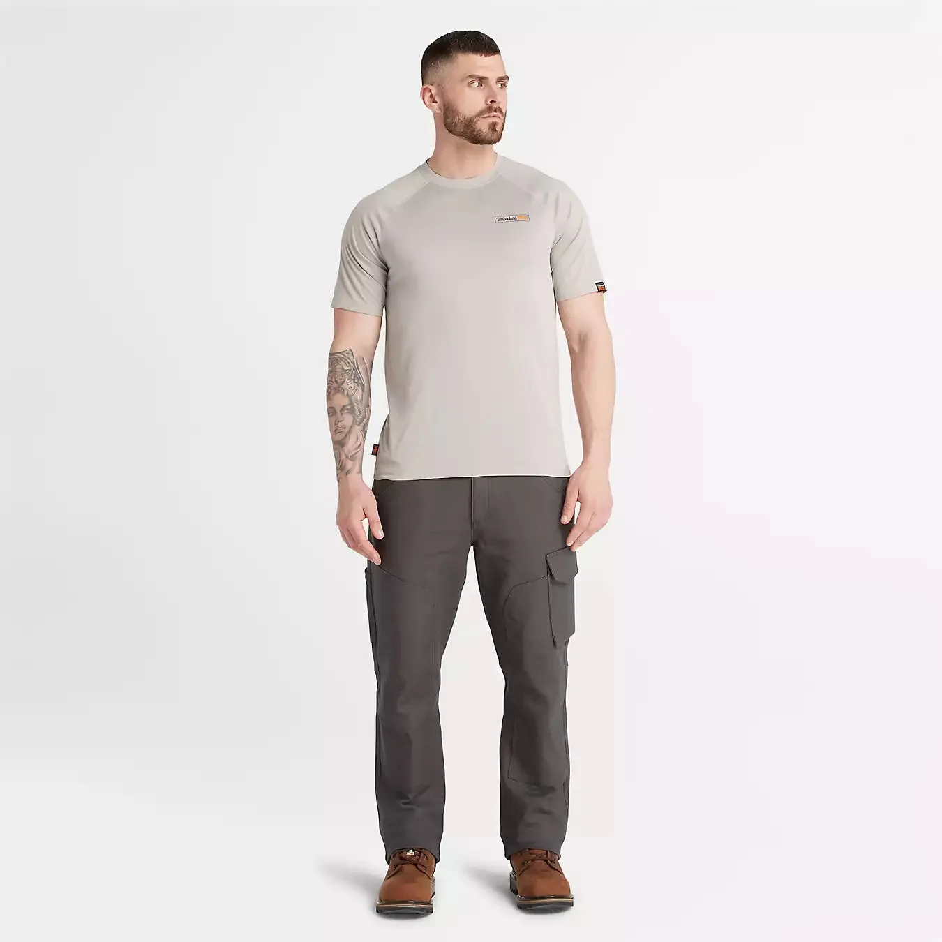 Timberland PRO Herren Funktions-T-Shirt mit Feuchtigkeitstransport und sportlicher Passform Timberland PRO Schuhe