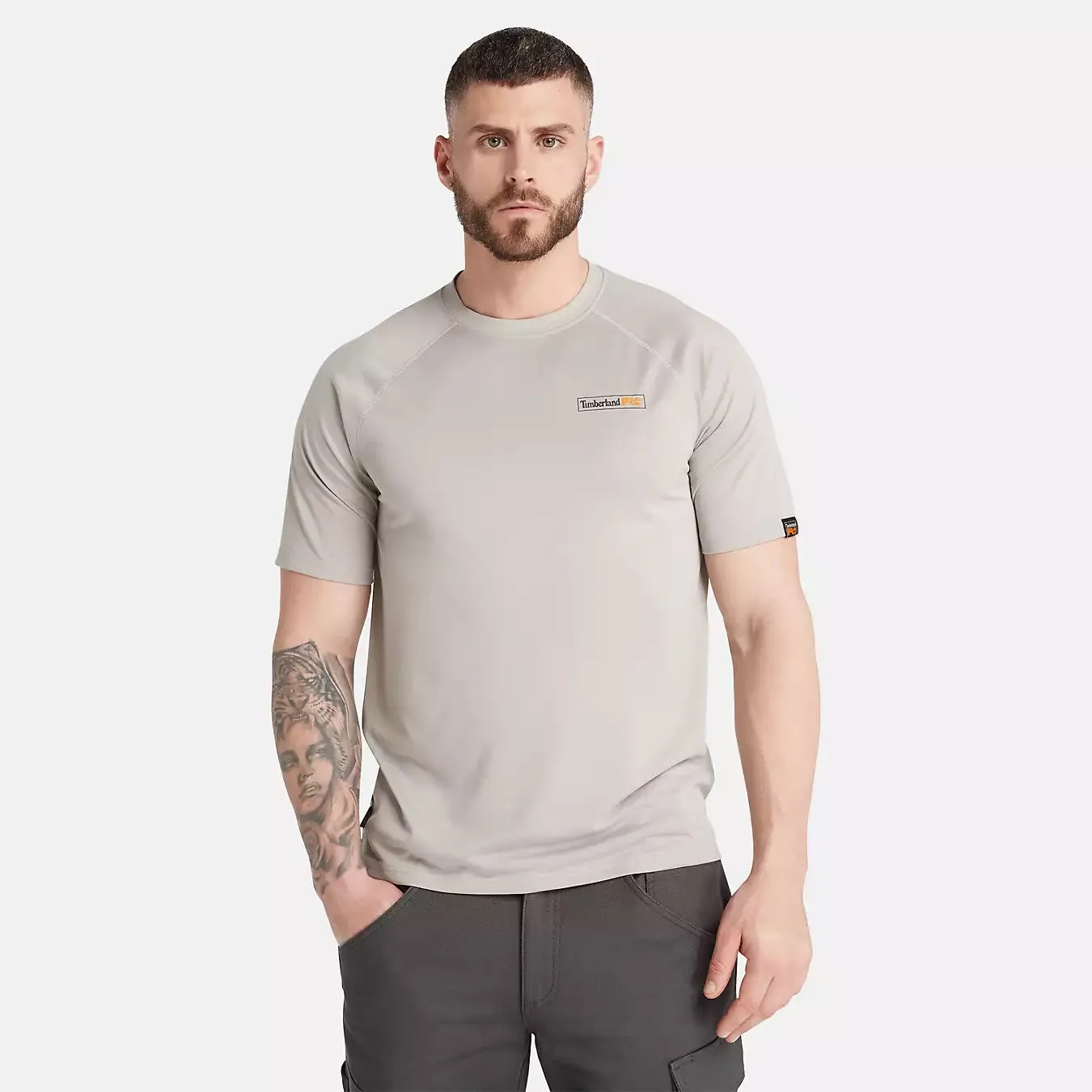 Timberland PRO Herren Funktions-T-Shirt mit Feuchtigkeitstransport und sportlicher Passform Timberland PRO Schuhe