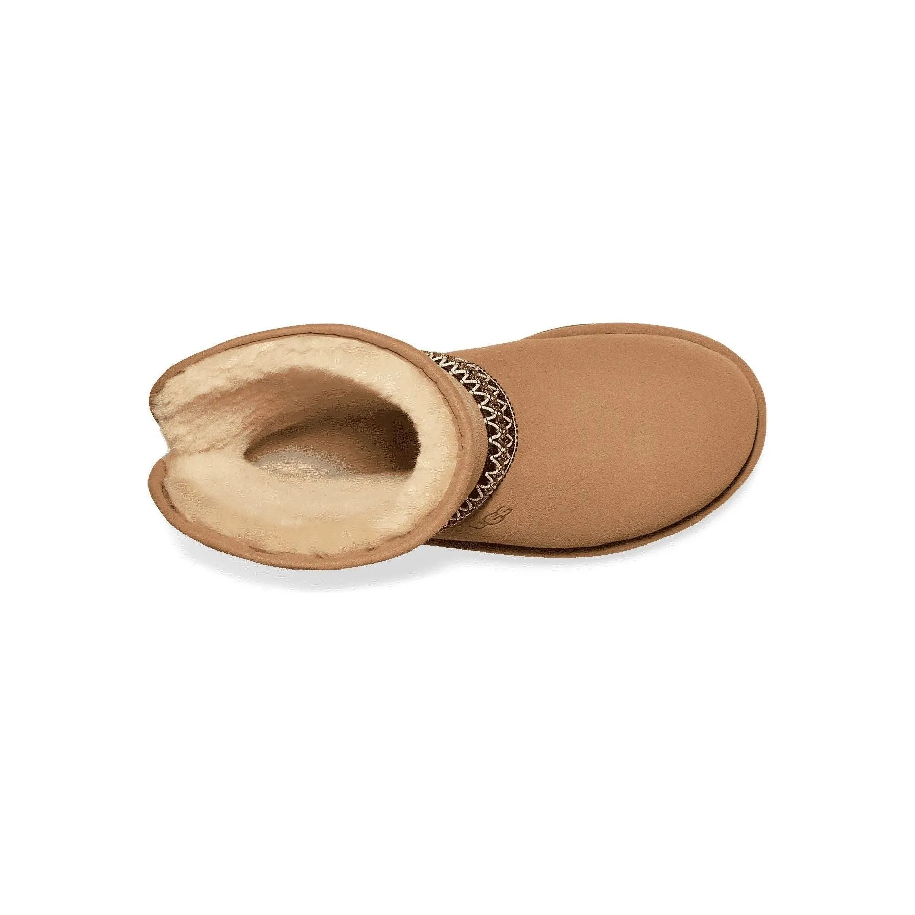 UGG CLASSIC SHORT CRESCENT DAMEN