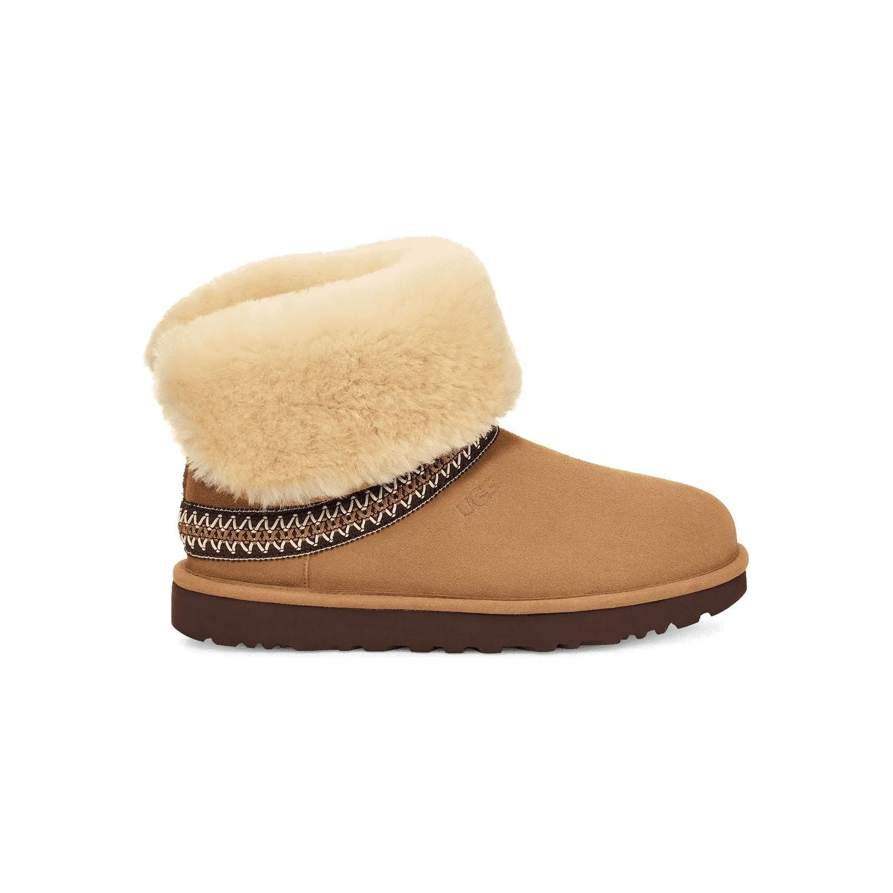 UGG CLASSIC SHORT CRESCENT DAMEN