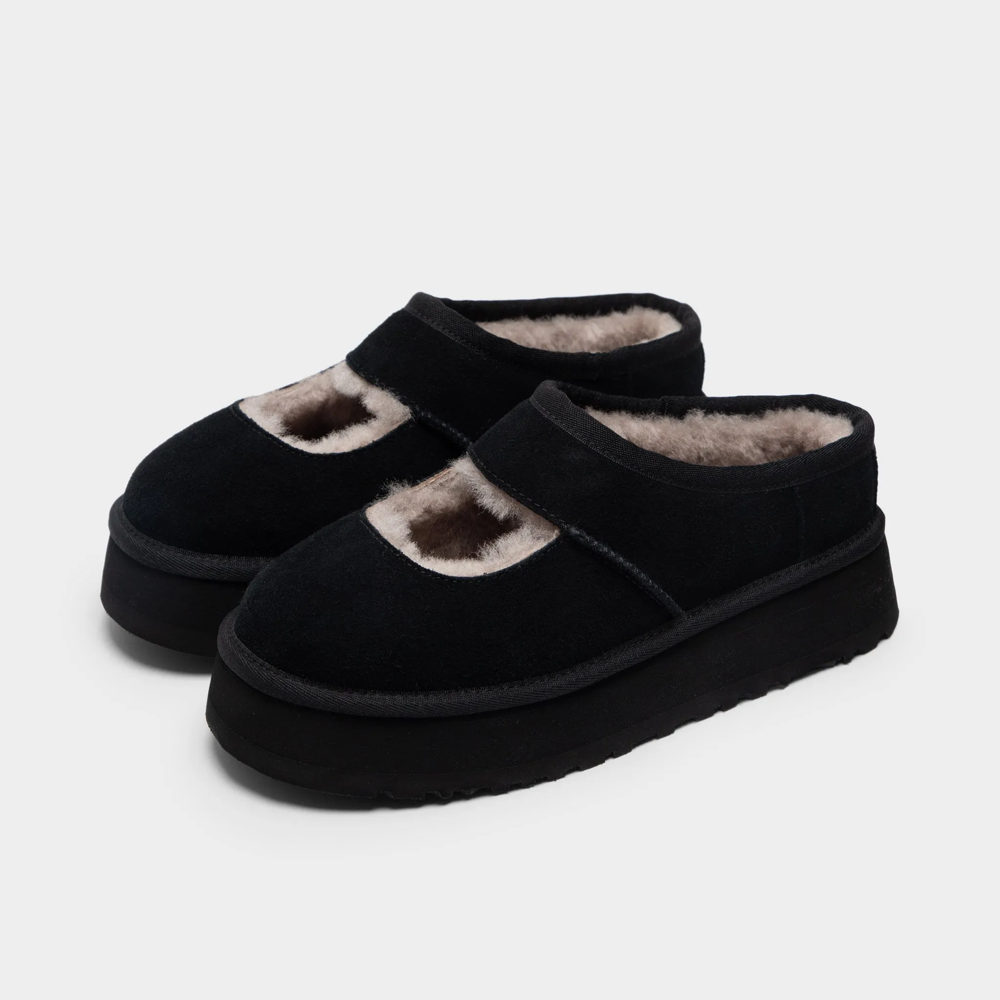 UGG Damen Bea Mary Jane / Schwarze Ugg Schuhe