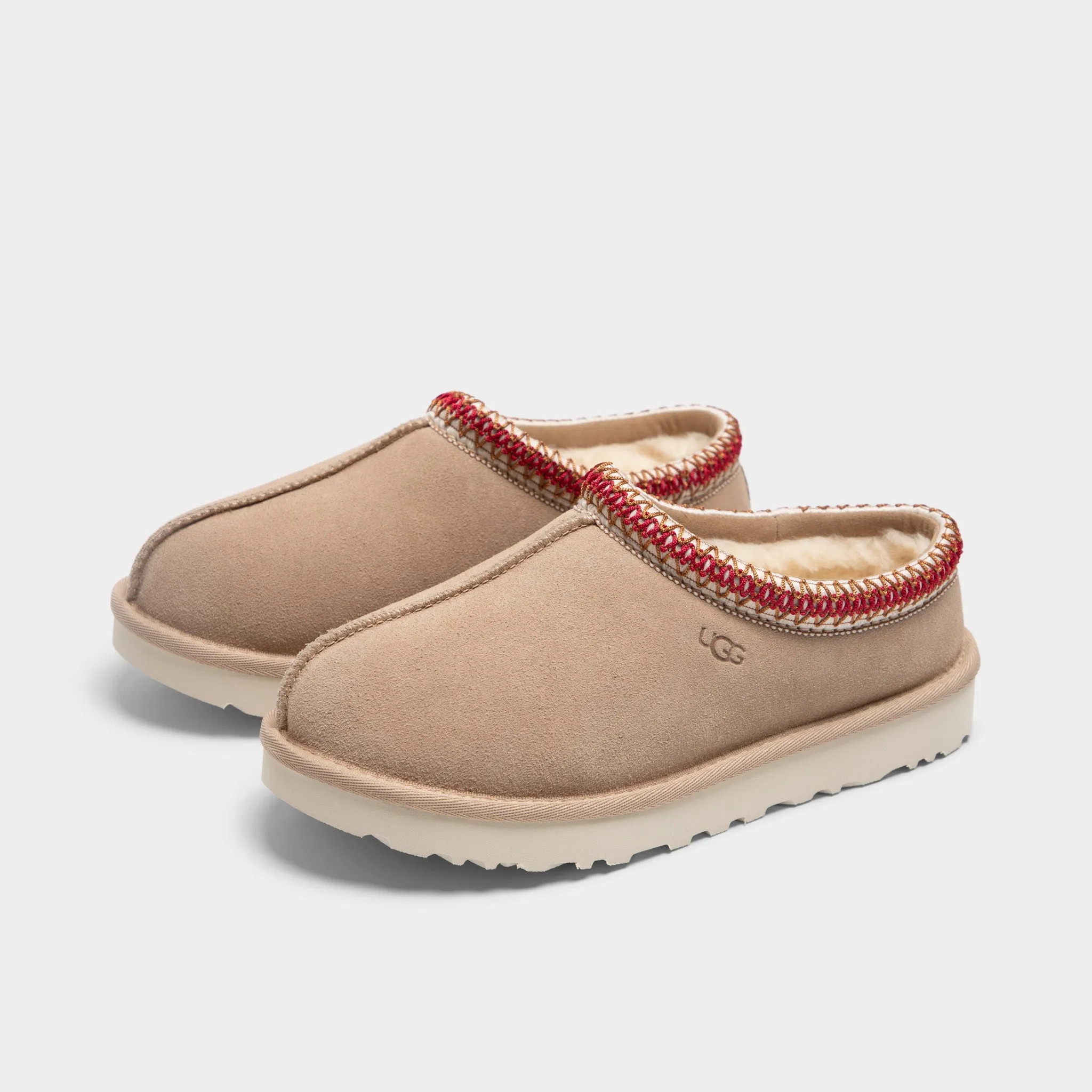Ugg Damen Tasman Sand / Dunkle Kirsche Ugg Schuhe