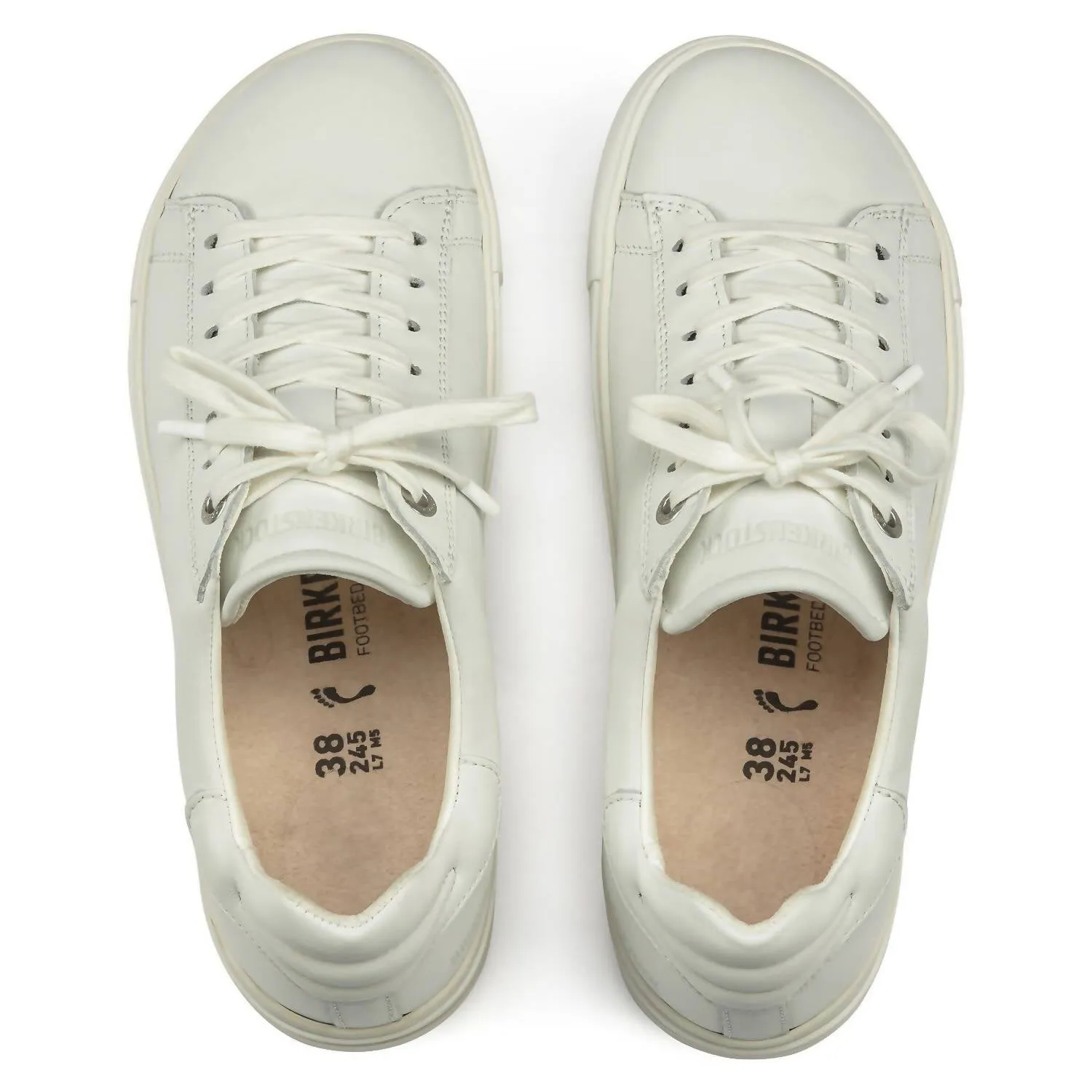 Unisex Bend Low Leder-Sneaker - Normale Weite in Weiß