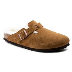 Unisex Boston Shearling Clog (Schmale Weite) In Nerz