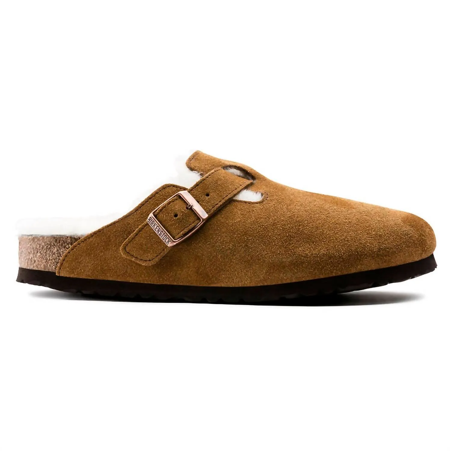 Unisex Boston Shearling Clog (Schmale Weite) In Nerz