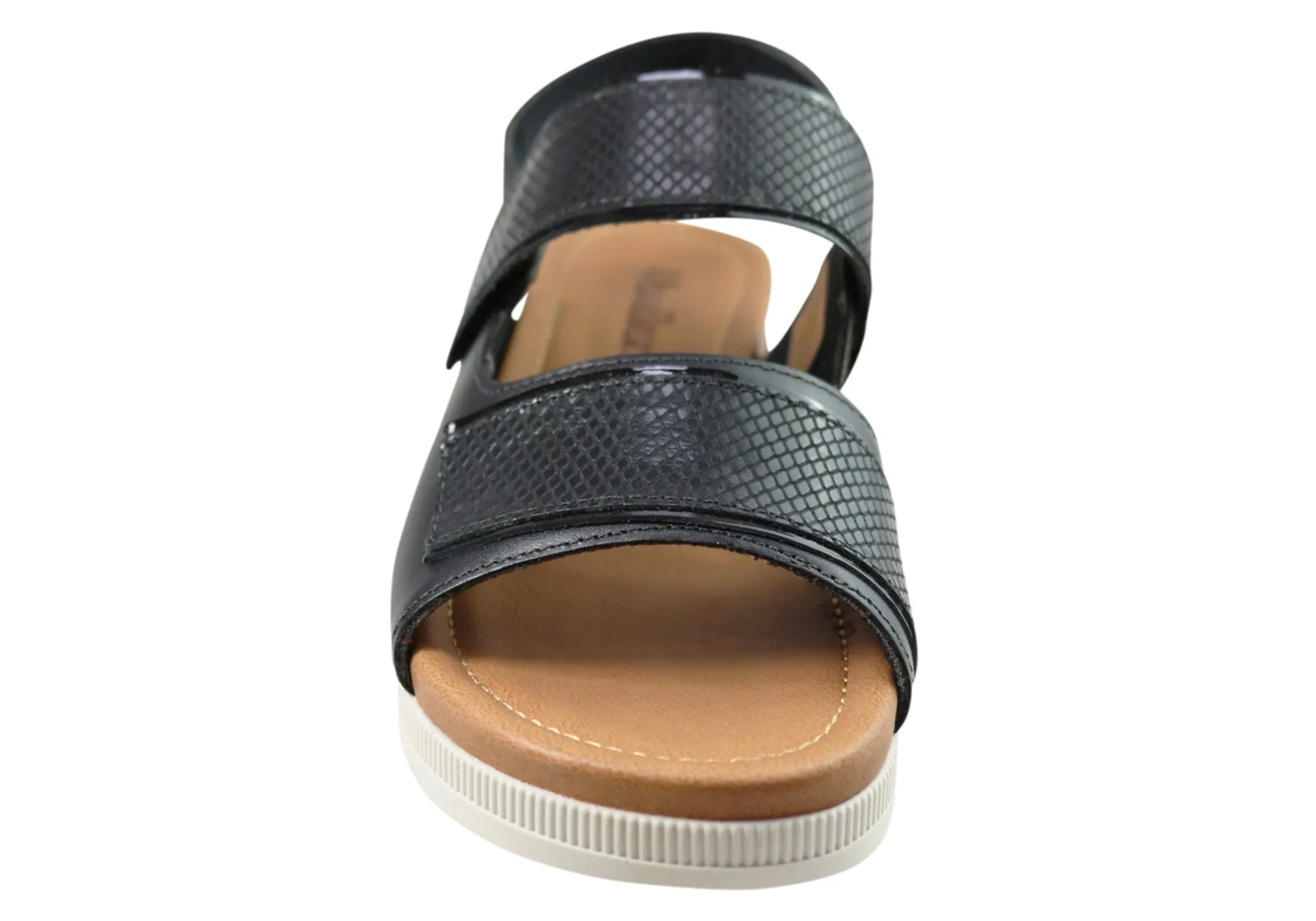 Usaflex Hilda Damen Bequeme Ledersandalen Hergestellt In Brasilien Usaflex Schuhe