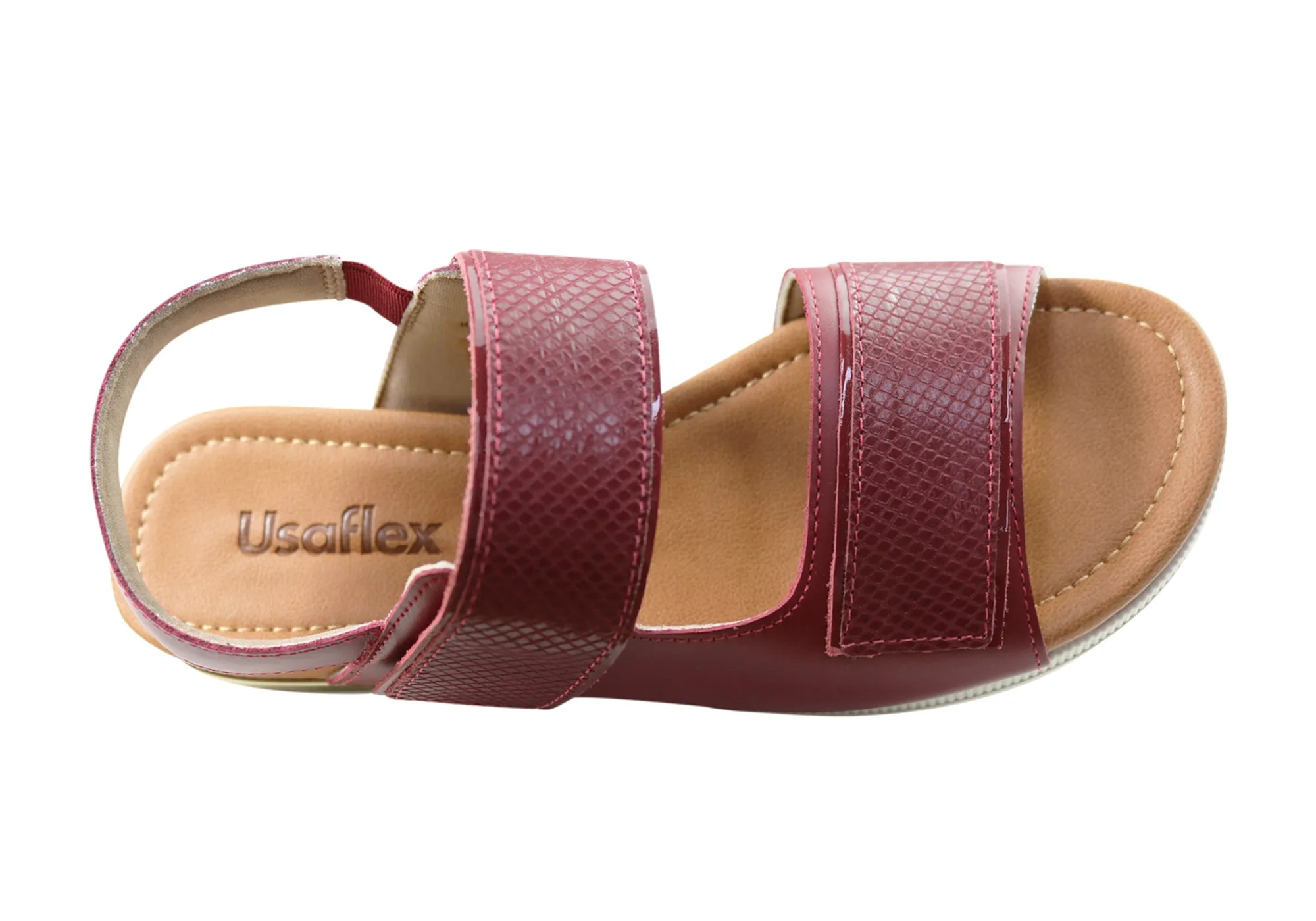 Usaflex Hilda Damen Bequeme Ledersandalen Hergestellt In Brasilien Usaflex Schuhe
