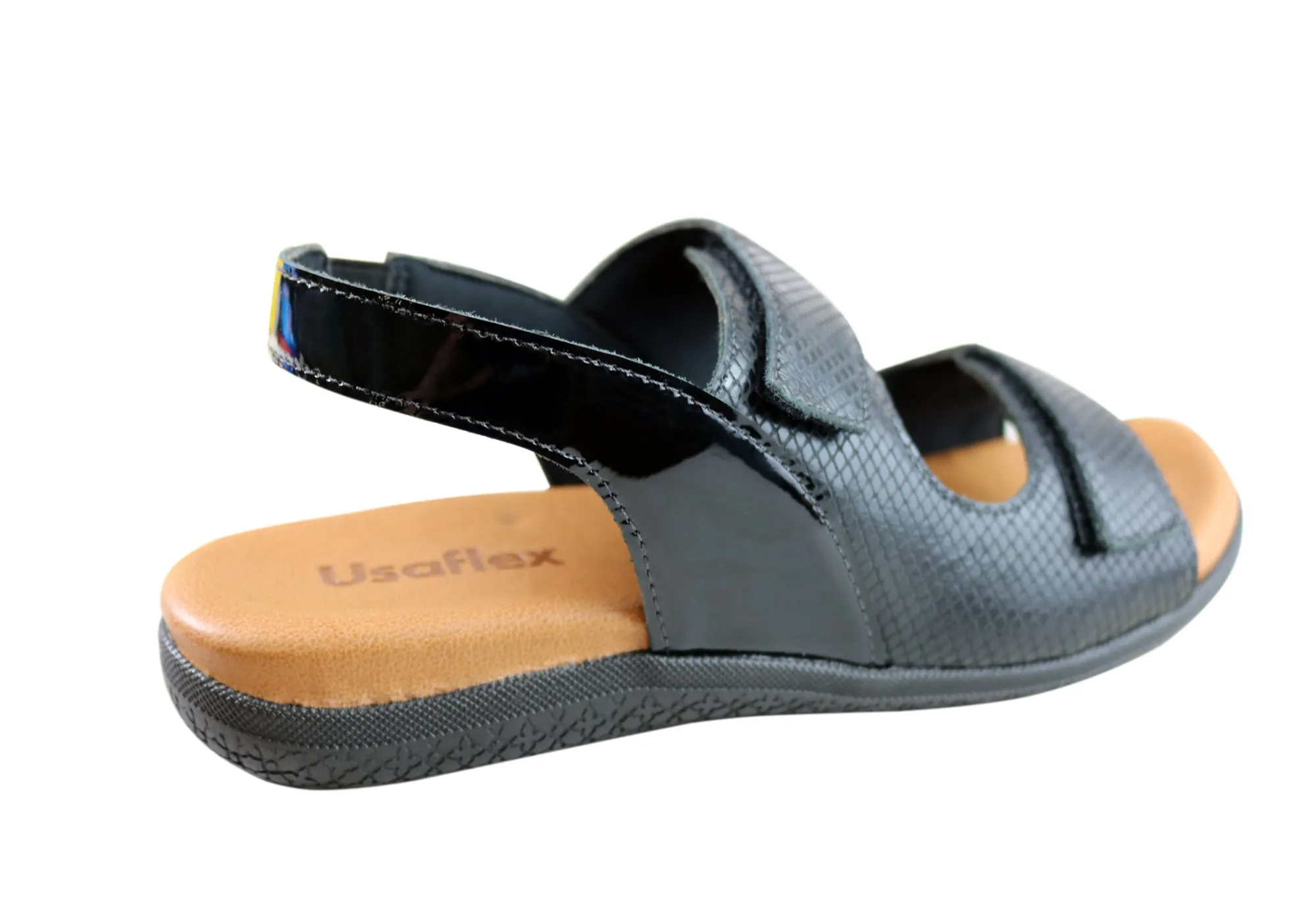 Usaflex Jessica Damen Bequeme Ledersandalen Hergestellt In Brasilien Usaflex Schuhe