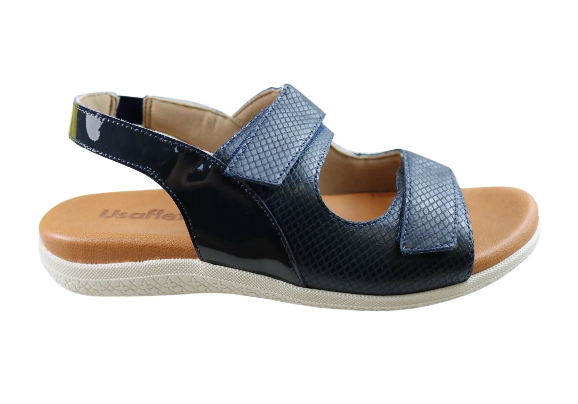 Usaflex Jessica Damen Bequeme Ledersandalen Hergestellt In Brasilien Usaflex Schuhe