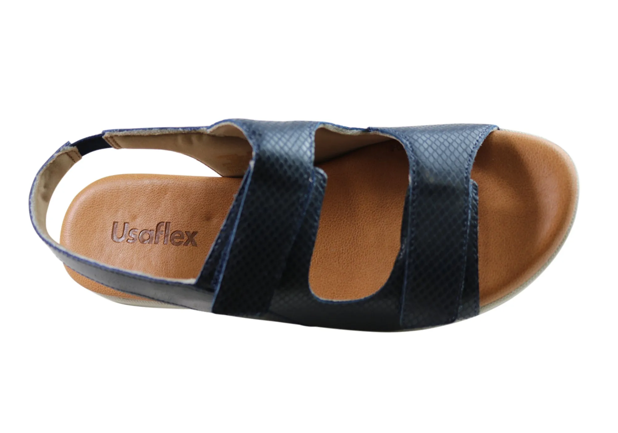 Usaflex Jessica Damen Bequeme Ledersandalen Hergestellt In Brasilien Usaflex Schuhe