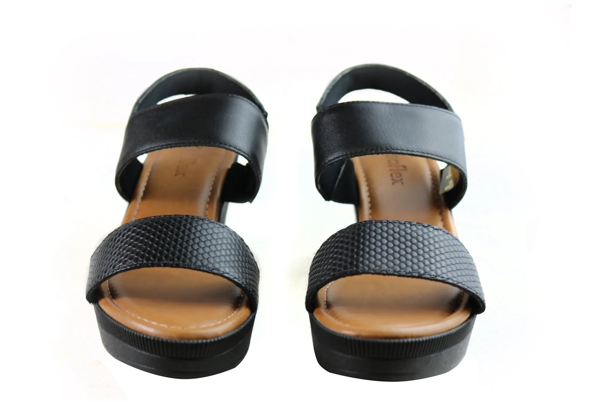 Usaflex Kim Damen Bequeme Ledersandalen Hergestellt In Brasilien Usaflex Schuhe