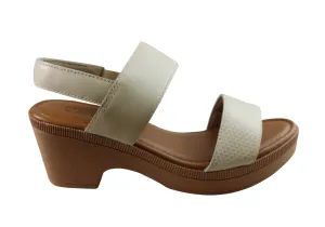 Usaflex Kim Damen Bequeme Ledersandalen Hergestellt In Brasilien Usaflex Schuhe