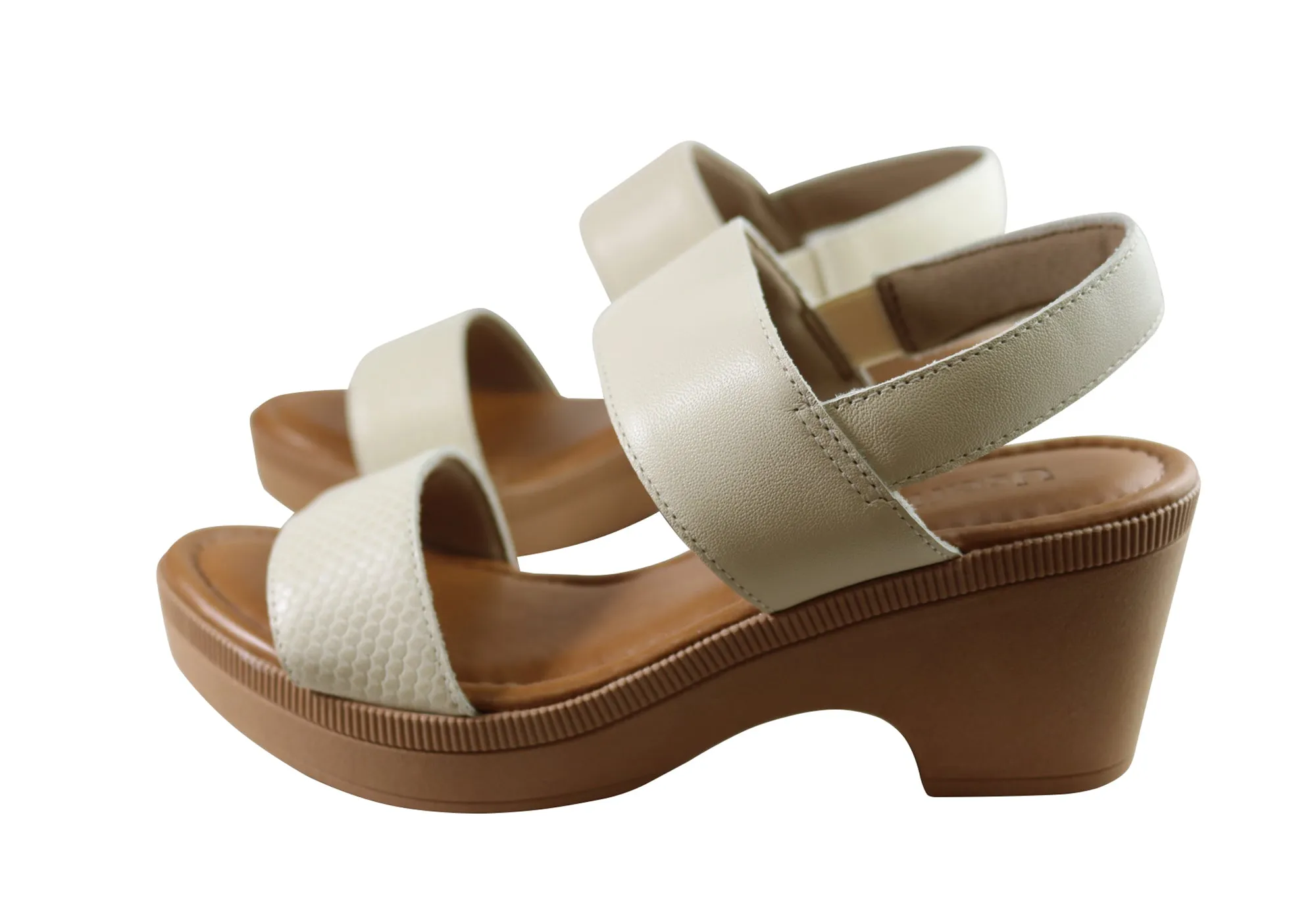 Usaflex Kim Damen Bequeme Ledersandalen Hergestellt In Brasilien Usaflex Schuhe