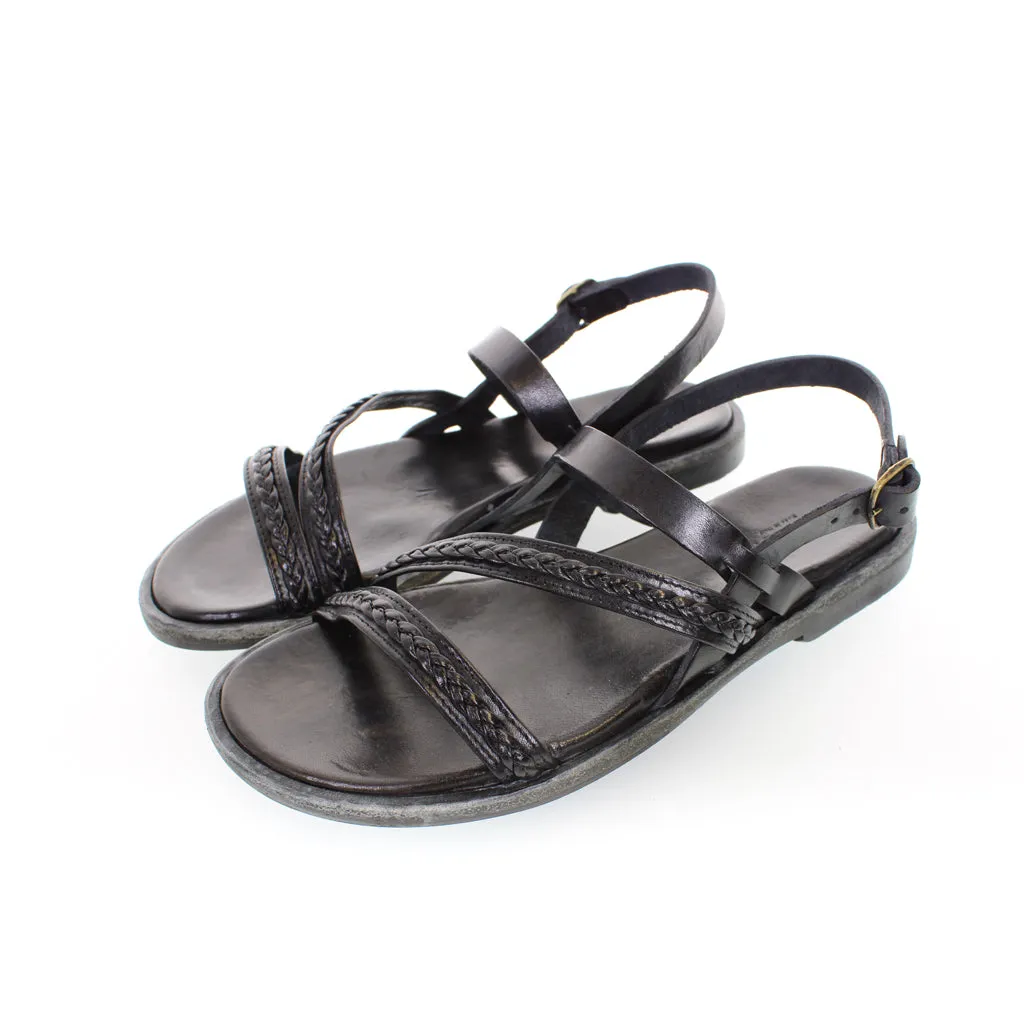 VIRGINIA BLACK SANDALE