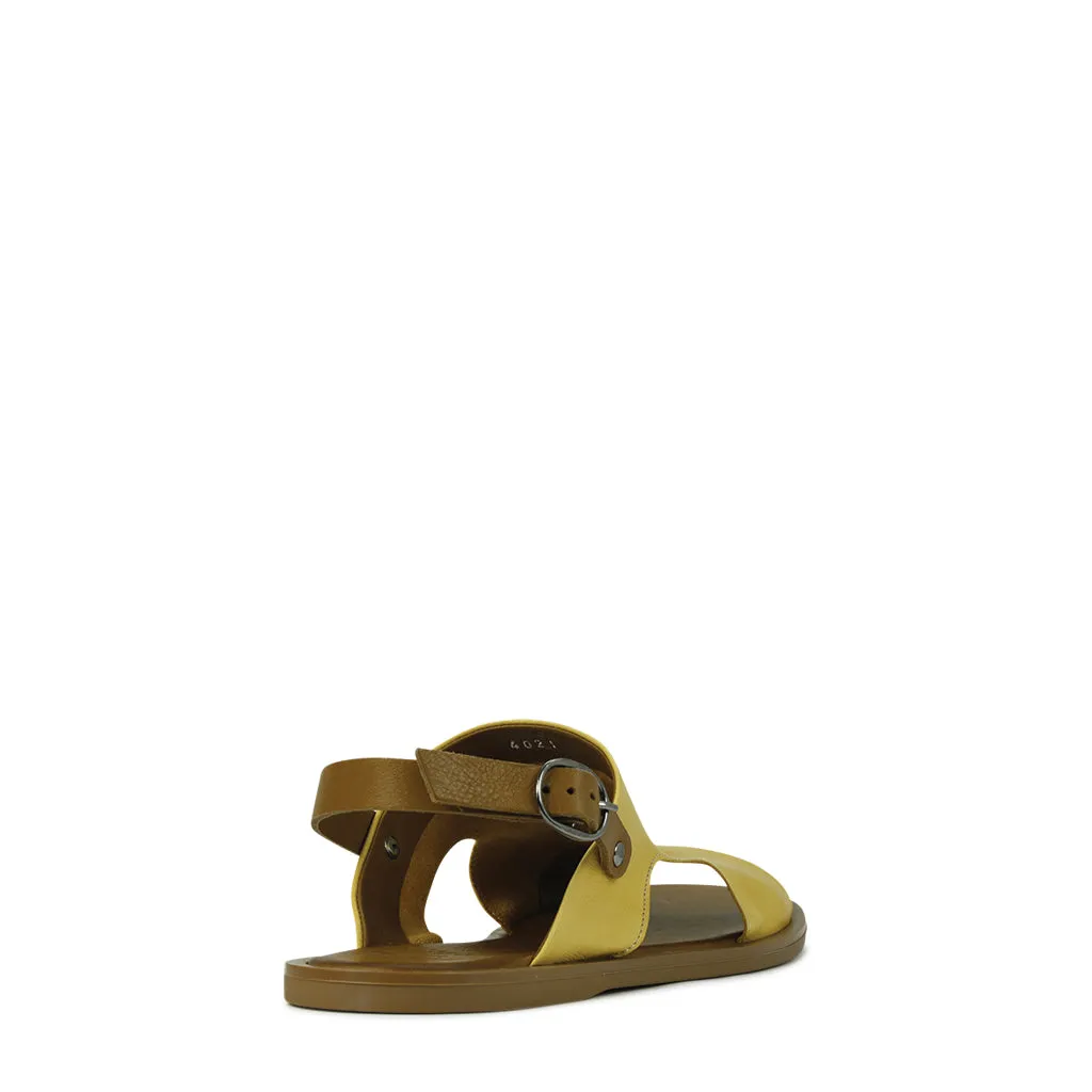 Vitto Leder-Crossband-Sandalen