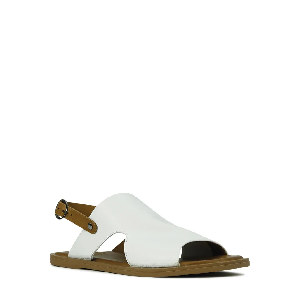 Vitto Leder-Crossband-Sandalen