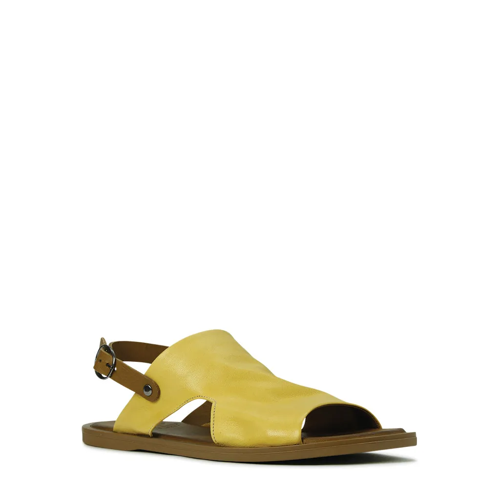 Vitto Leder-Crossband-Sandalen