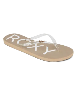 Viva Jelly Flip Flops in Champagner