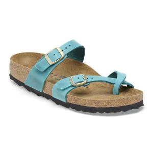 W Mayari Sandalen aus geöltem Leder in Biscay Bay
