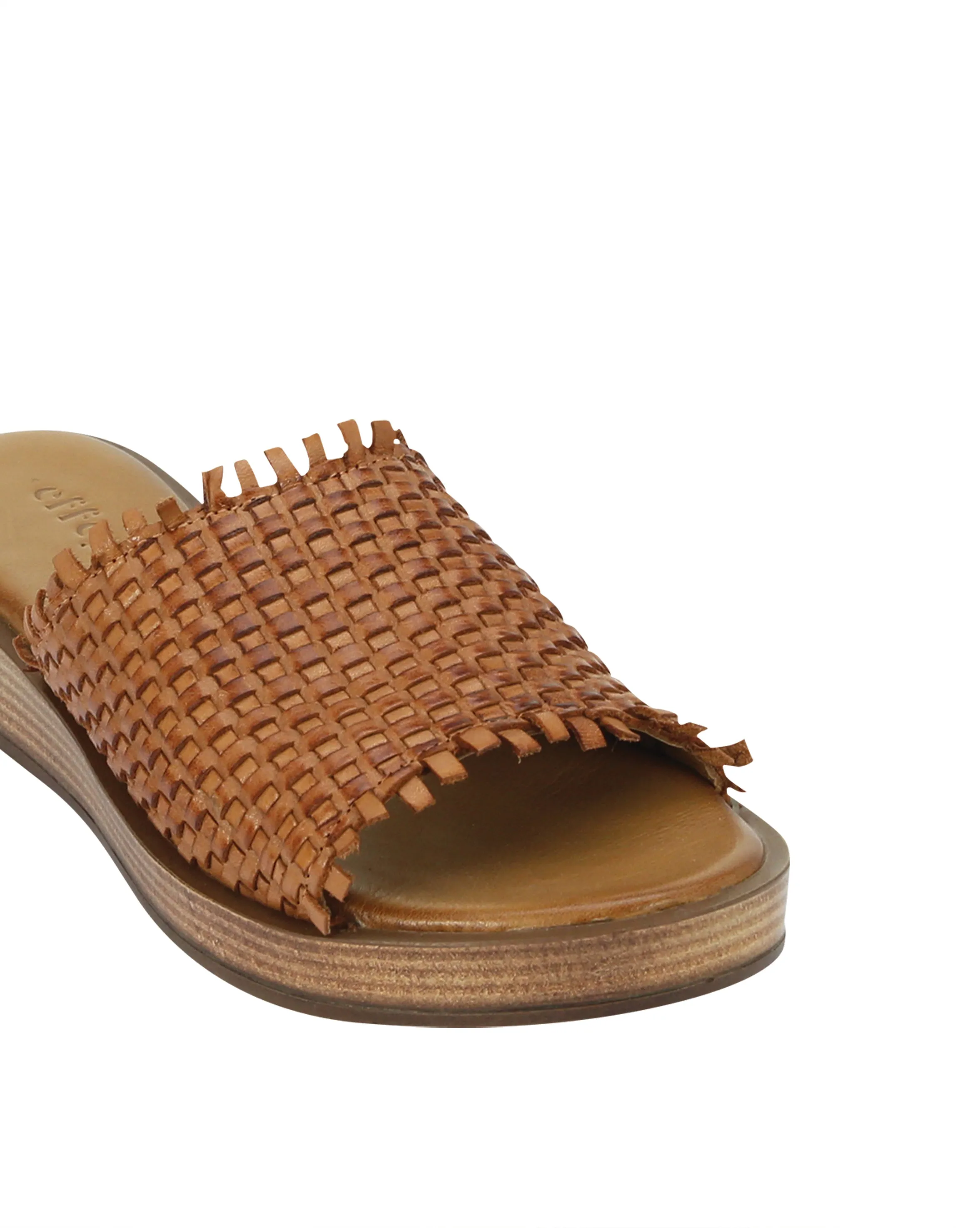 Geflochtene Flache Sandalen
