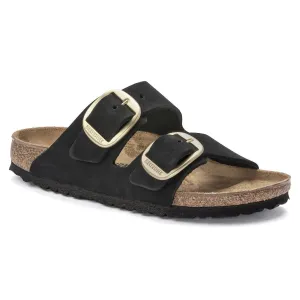 Arizona Big Buckle Sandale für Damen - Schmale Weite in Schwarz Nubuk