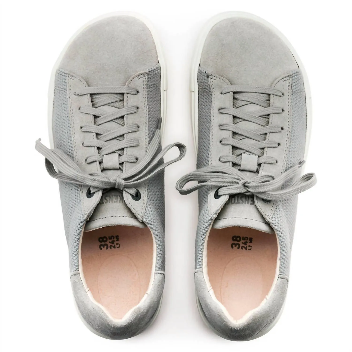 Damen Bend Low Canvas Sneaker in Walgrau