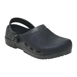 Damens Birki Air 2.0 Clog in Tiefschwarz