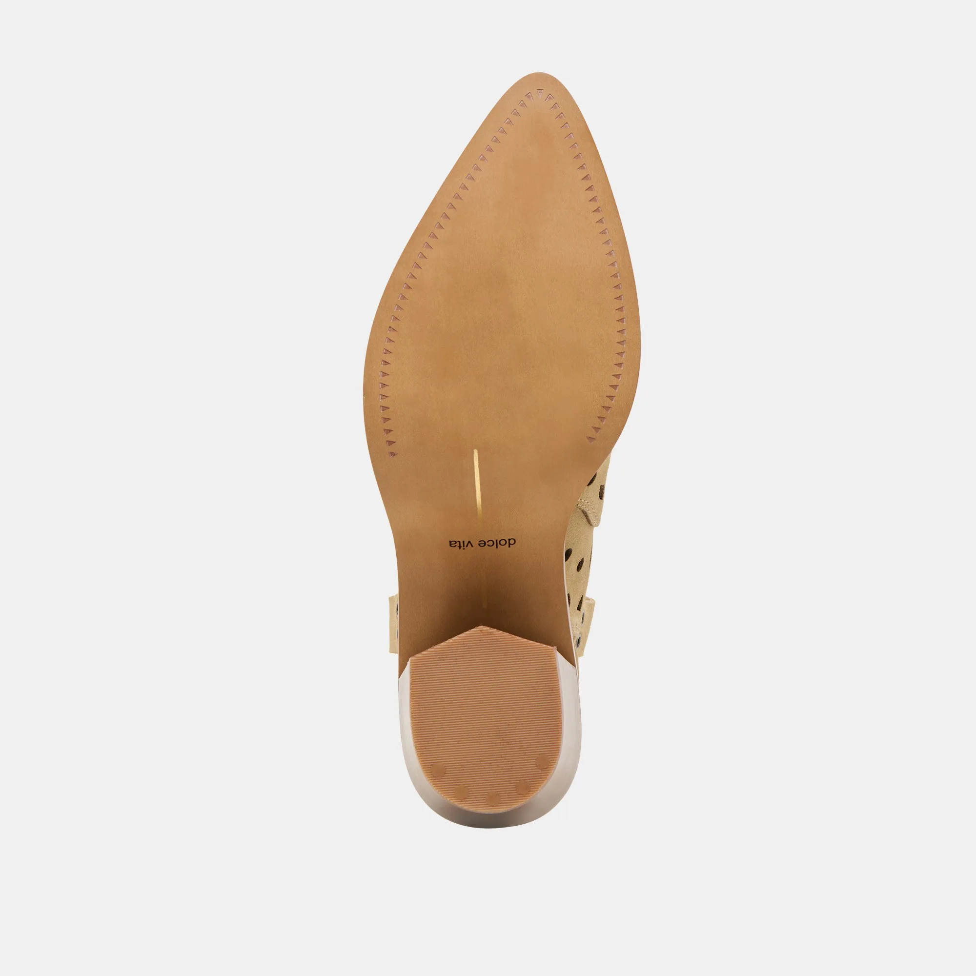 ZENOBI STIEFELETTEN DK WILDLEDER IN TAUBE