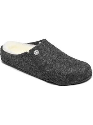 Zermatt Rivet Damen Pantoffeln mit Wollmischung und Schaffellfutter